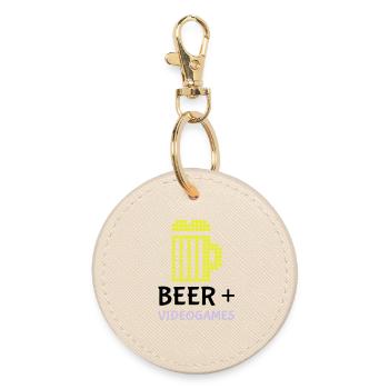 Jeux vidéo Pixel Beer - Porte-clés rond - huître - Devant