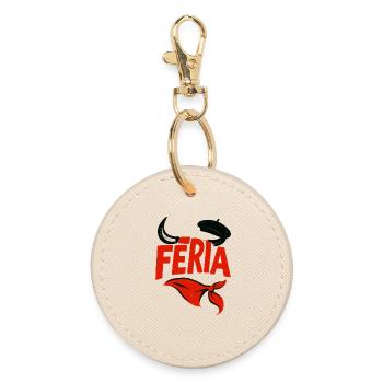 Feria - Basque Country - Round Keyring - oyster - Front