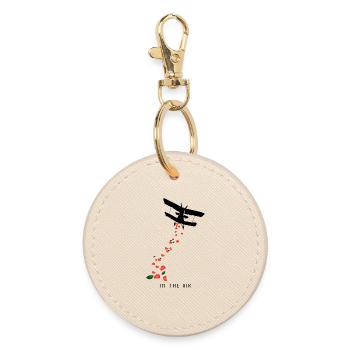 AIR - Round Keyring - oyster - Front