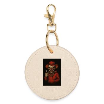 Hip-Hop Madness - Round Keyring - oyster - Front
