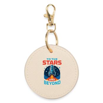 Vers les étoiles et au-delà - Porte-clés rond - huître - Devant