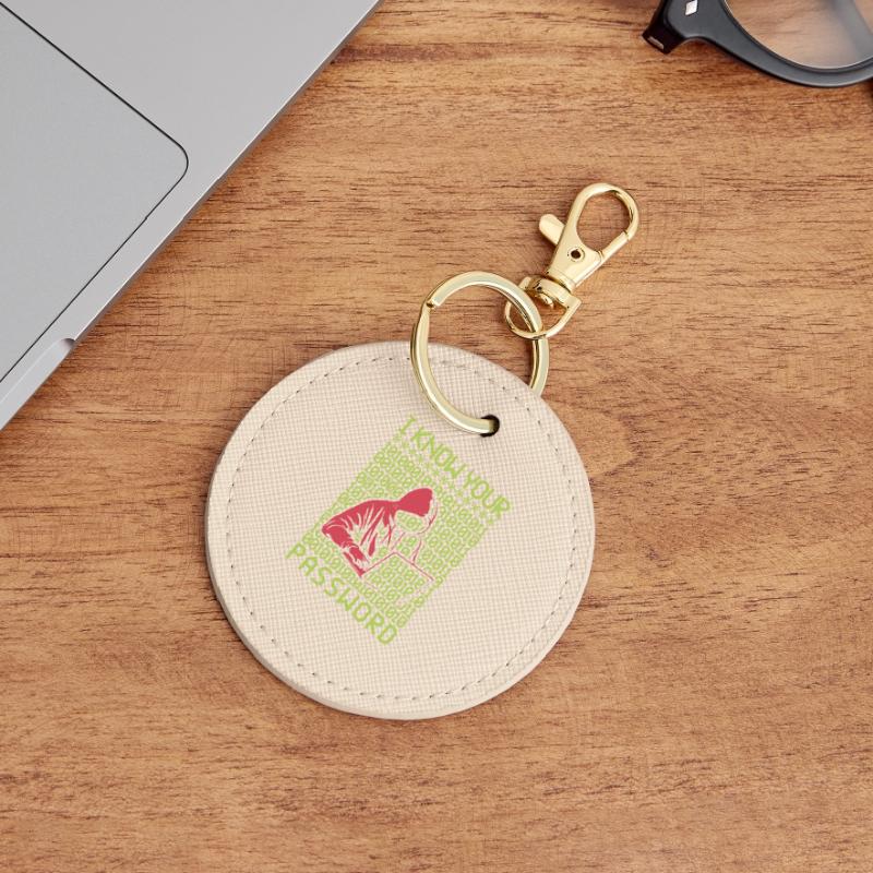 Hacker Hacking Programmer Linux Password Hacker Round Keyring