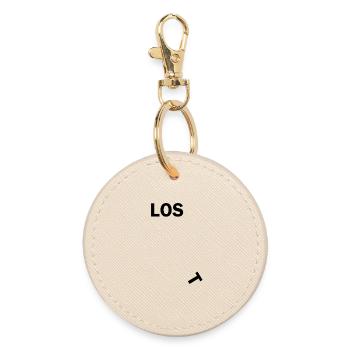 LOS-Tb - Round Keyring - oyster - Front