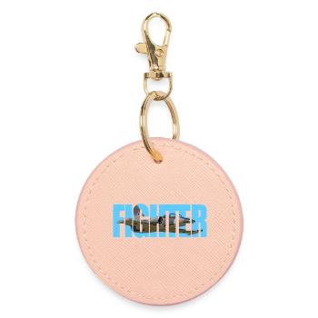 Fighter L-39 Albatros - Round Keyring - light pink - Front