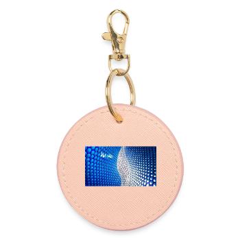 Sommaire de Cobalt Bubblewave - Porte-clés rond - rose clair - Devant