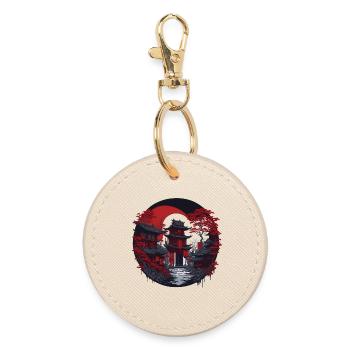 China Town - Round Keyring - oyster - Front