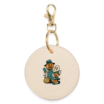 Costume de zombie effrayant pour Halloween pour enfants - Porte-clés rond - huître - Devant
