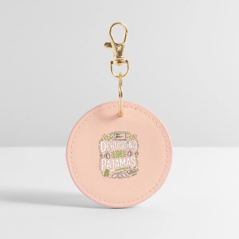 Remote Developer Debugging In Software Developer Round Keyring