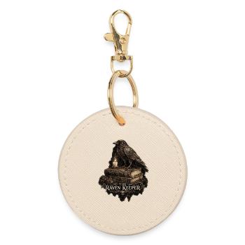 Le Gardien du Corbeau - Porte-clés rond - huître - Devant