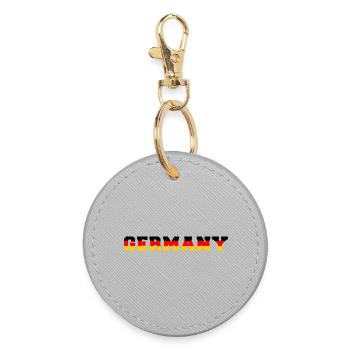 T-shirt allemand Allemagne - Porte-clés rond - bruyère - Devant