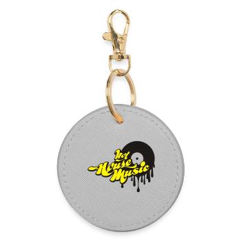 Hot House Music - Porte-clés rond - bruyère - Devant