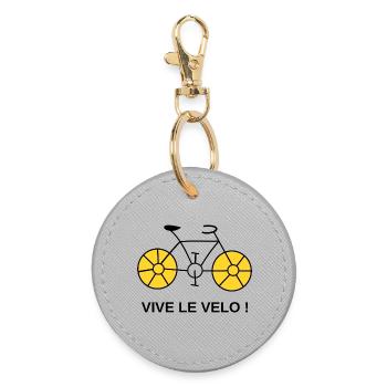 RETRAITE. BONNE RETRAITE. JOYEUSE RETRAITE - Porte-clés rond - bruyère - Devant