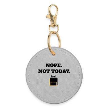 Golden Lounge Line - Round Keyring - grey - Front