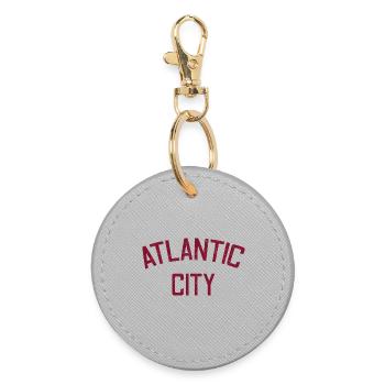 Atlantic City - Est. 1854 - New Jersey - USA - Round Keyring - grey - Front