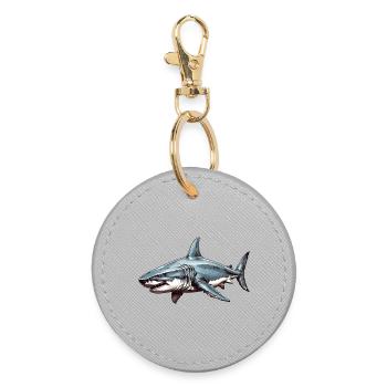 Marée de requin - Porte-clés rond - bruyère - Devant