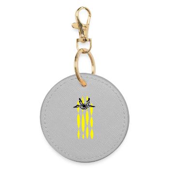 skydive - Round Keyring - grey - Front