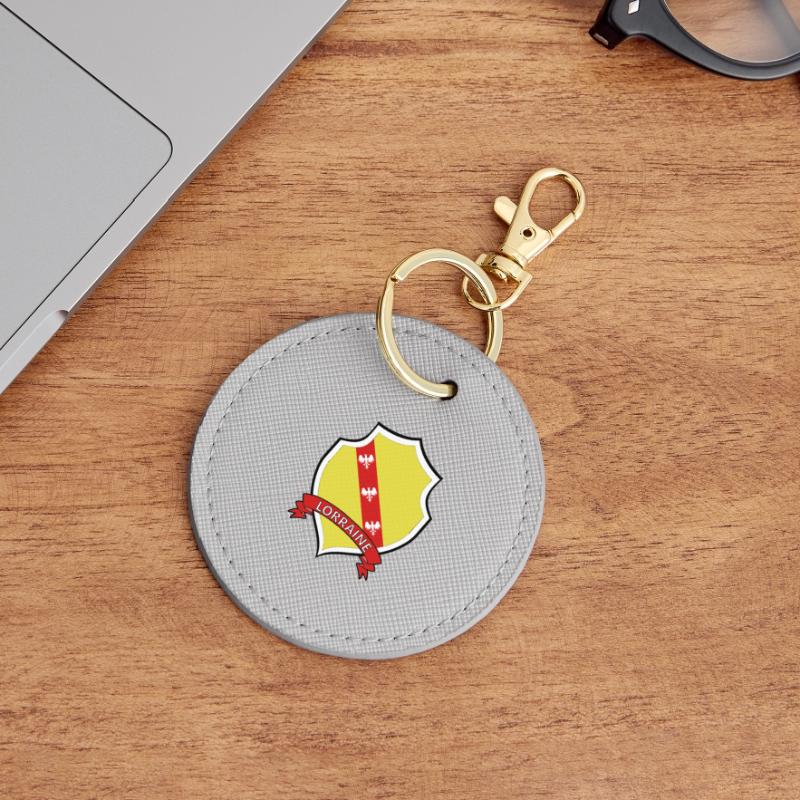 Lothringen Runder Schlüsselanhänger