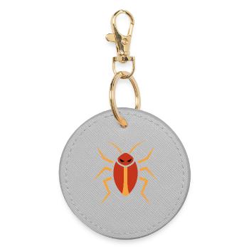 Kacarlake, Insecte - Porte-clés rond - bruyère - Devant