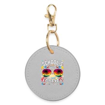 teacher retirement t shirt retirement Teacher - Porte-clés rond - bruyère - Devant