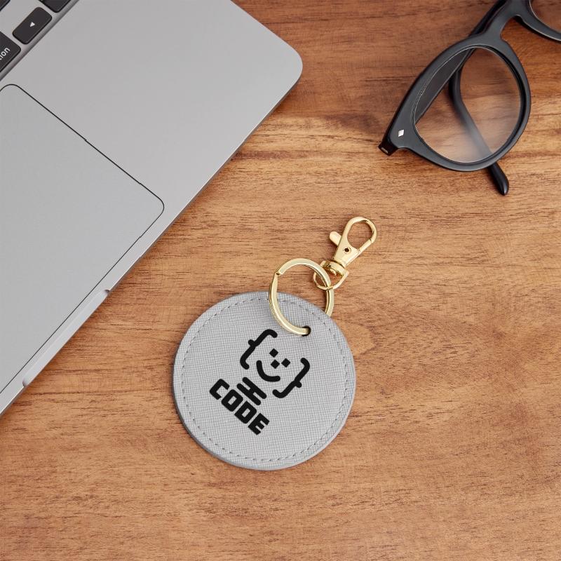 Runder Schlüsselanhänger