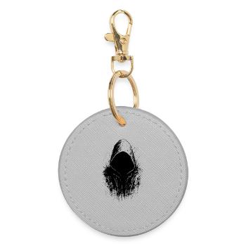 Dark Wanderer - Round Keyring - grey - Front