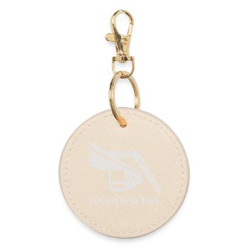 overhead railway - Round Keyring - oyster - Front