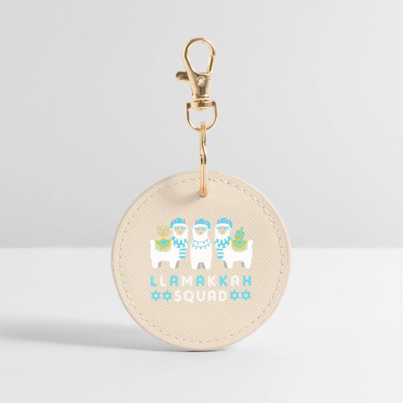 Hanoukka Hanoukka Hanoukka Porte-clés rond
