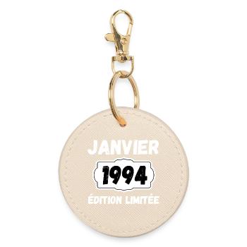 Janvier 1994 Édition Limitée Anniversaire - Porte-clés rond - huître - Devant