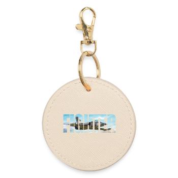 Fighter L-39 Albatros - Round Keyring - oyster - Front