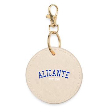 Alicante Fondée en 2006 - Porte-clés rond - huître - Devant