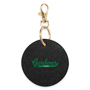 6254398 15939089 gardener - Porte-clés rond - noir - Devant