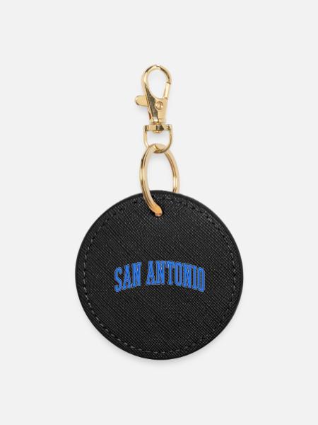 San Antonio Varsity Arc - Runder Schlüsselanhänger - Schwarz
