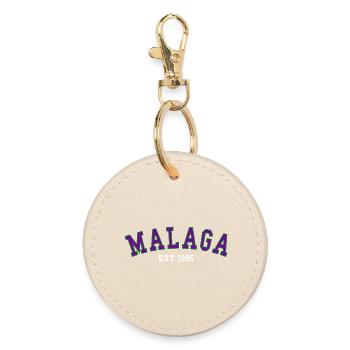 Malaga Est. 1995 - Porte-clés rond - huître - Devant