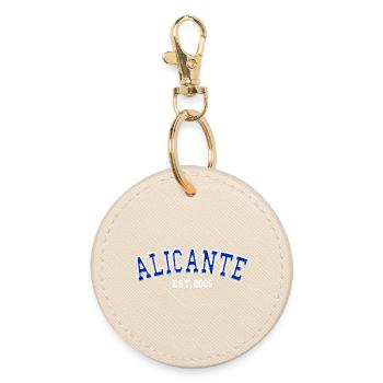 Alicante Fondée en 2005 - Porte-clés rond - huître - Devant
