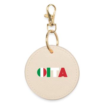 Italie - Porte-clés rond - huître - Devant