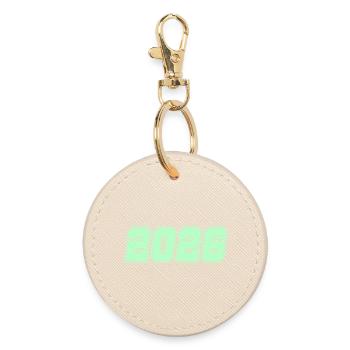 2026-- - Porte-clés rond - huître - Devant