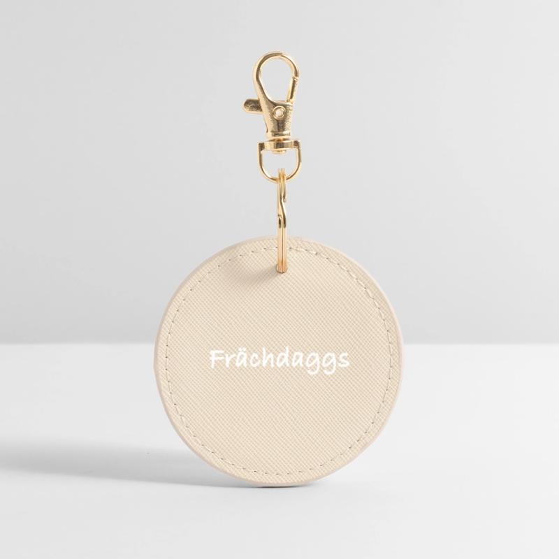 Frächdaggs Round Keyring
