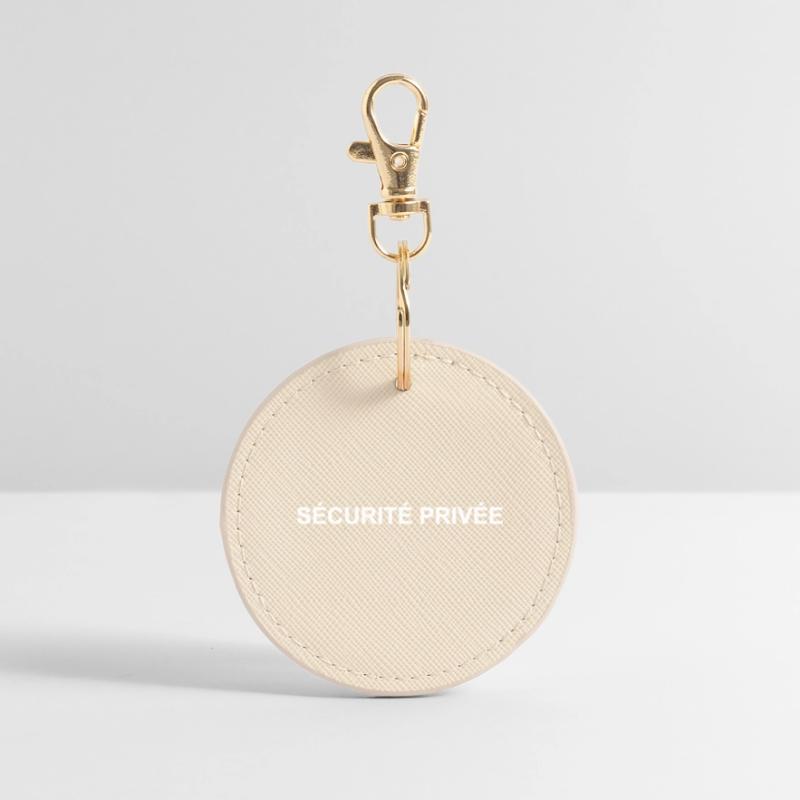 Private Security and Personalized Guarding Round Keyring