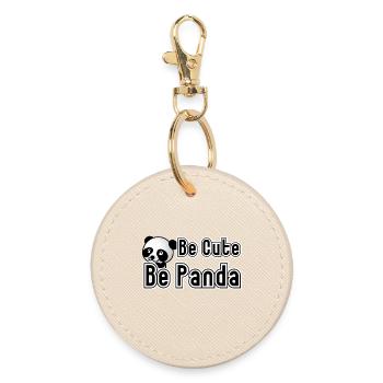 Soyez Panda, Panda Ours, Animal, Amusant, Cadeau, Dire - Porte-clés rond - huître - Devant