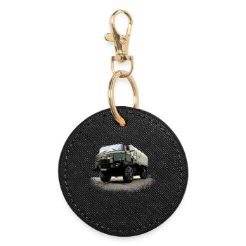 CGPI | L60 | RDA | CAMION - Porte-clés rond - noir - Devant