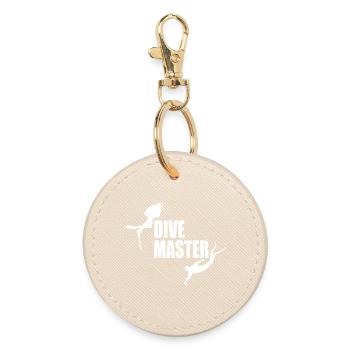 Divemaster Plongée Sous Marine - Porte-clés rond - huître - Devant