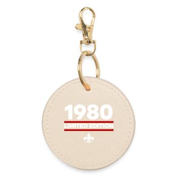 Édition limitée de 1980 - Porte-clés rond - huître - Devant