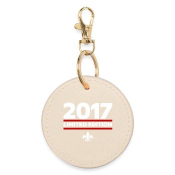 2017 Limited Edition - Round Keyring - oyster - Front
