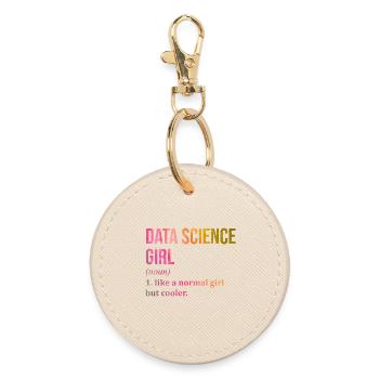 Science des données - Porte-clés rond - huître - Devant