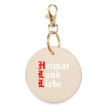 Patrie Chère et fier patriote allemand - Porte-clés rond - huître - Devant