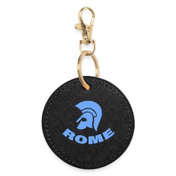 Rome - Round Keyring - black - Front