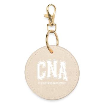 Assistante infirmière certifiée CNA - Porte-clés rond - huître - Devant
