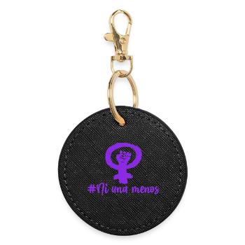 Not One Less - Round Keyring - black - Front
