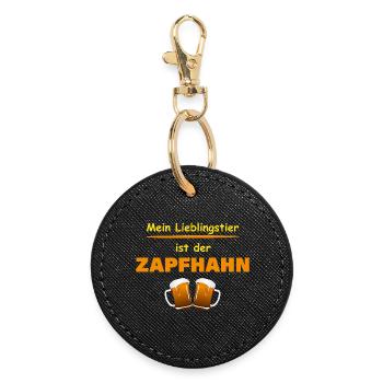 TAP - Round Keyring - black - Front