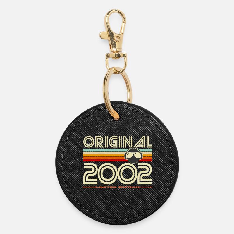 Original 2002 begrenset utgave - Rund nøkkelring - svart